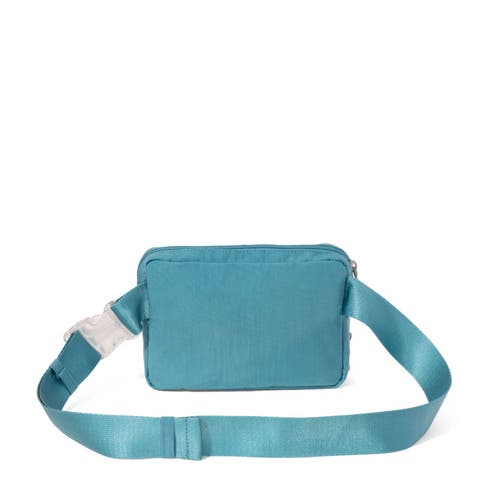 Baggallini Modern Belt Bag Sling In Seaside Blue