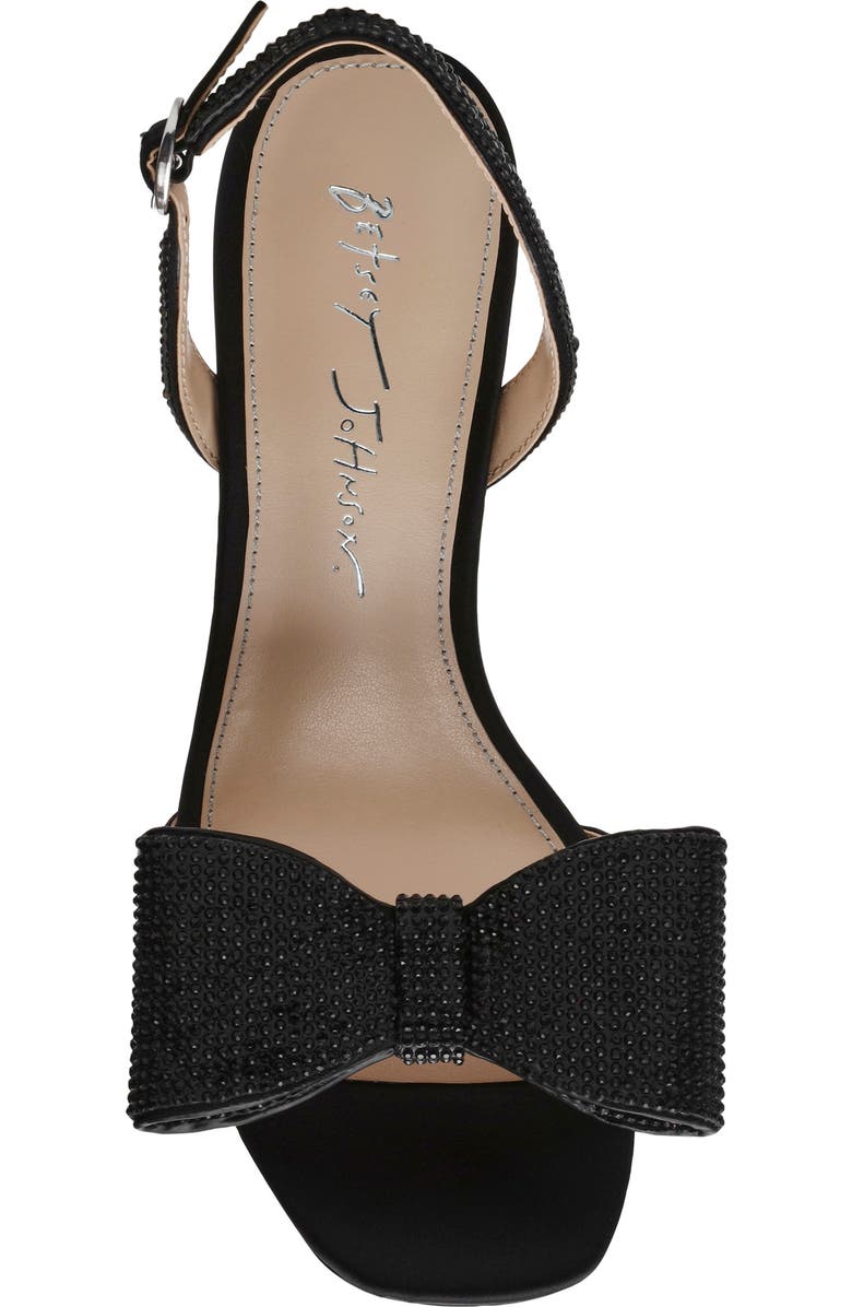 Betsey Johnson Joel Slingback Bow Sandal, Alternate, color,