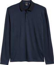 BOSS Pado 110 Long Sleeve Wool Polo