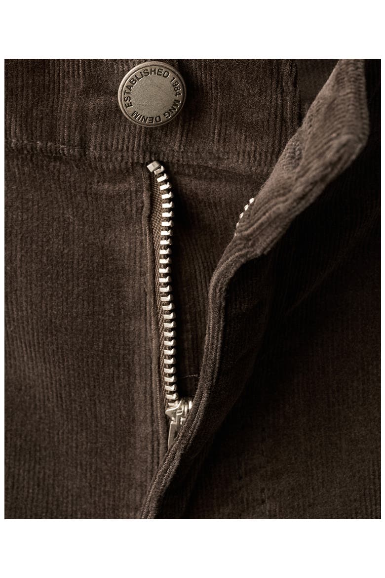 Bootcut Corduroy Pants, Alternate, color, CHOCOLATE