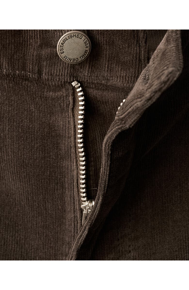 MANGO Bootcut Corduroy Pants, Alternate, color,