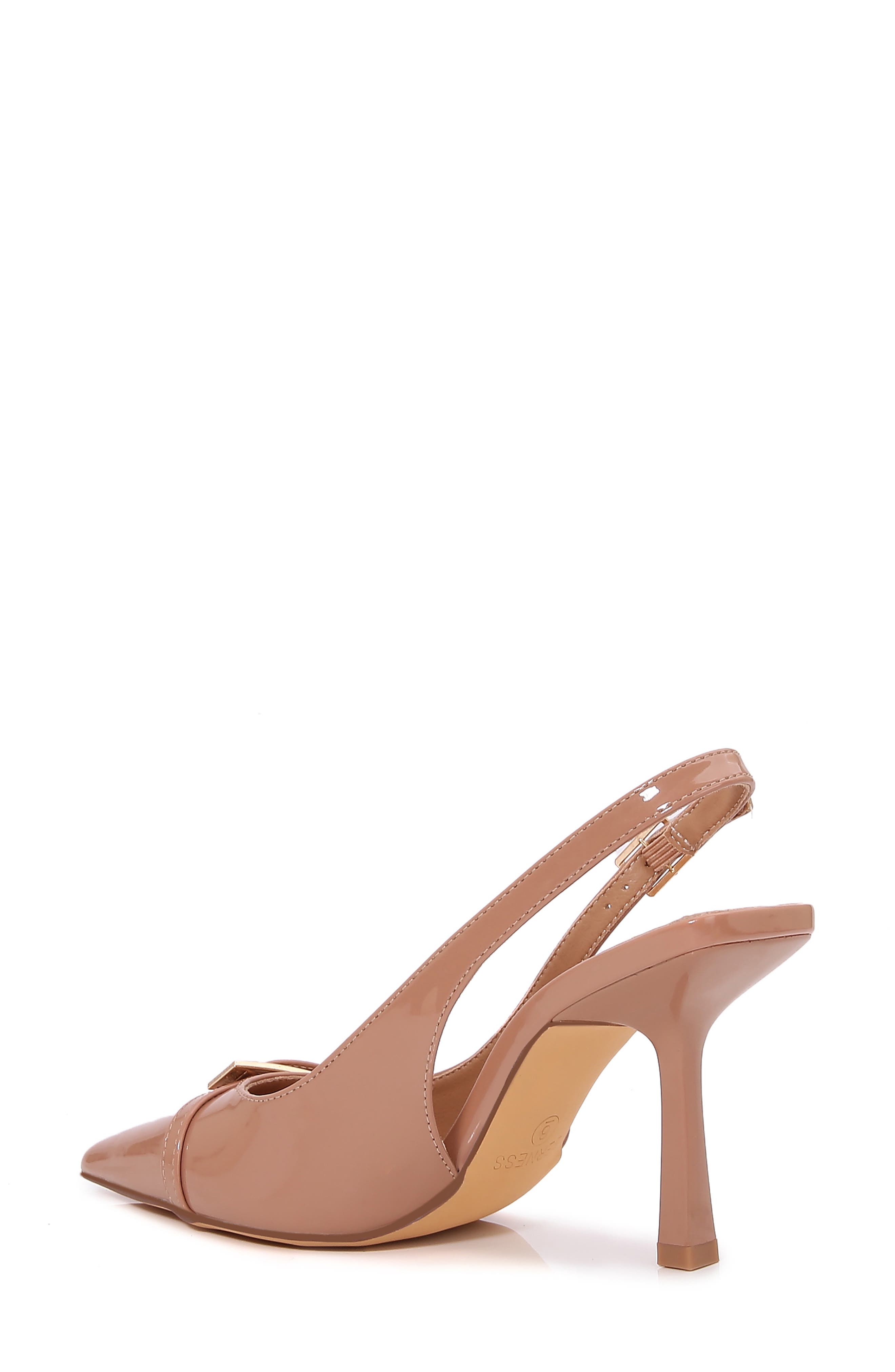 Coraline Pointed Toe Slingback Pump, Alternate, color, MOCHA
