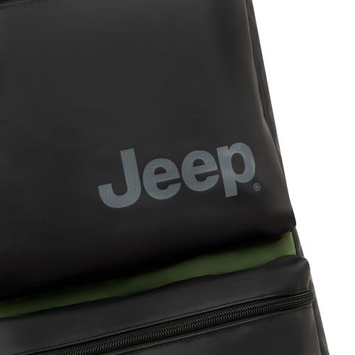 Jeep Js006b 27 Inch Two Wheel Rolling Travel Duffle Bag In Green