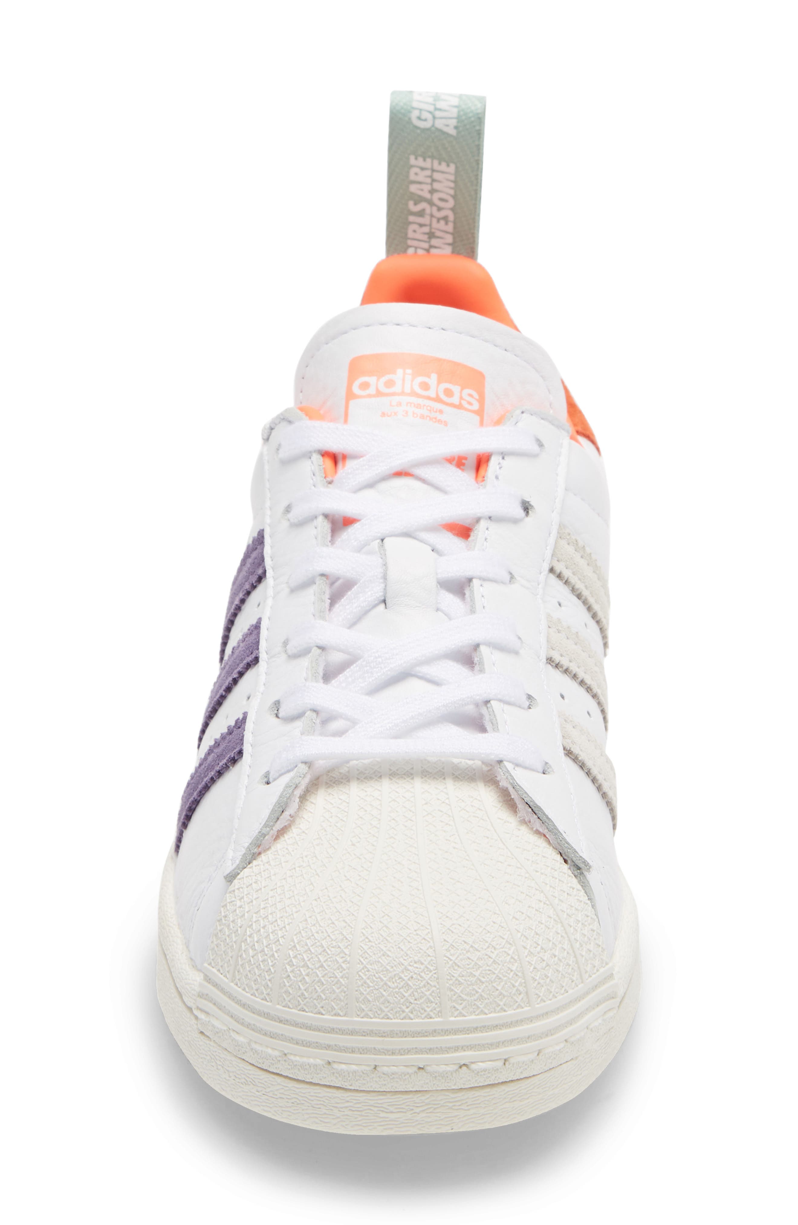 adidas Superstar J Sneaker, Alternate, color, 