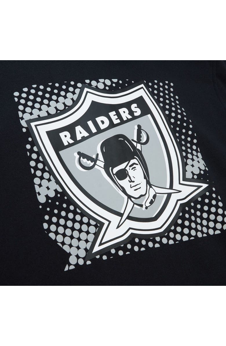 Mitchell & Ness Men's Mitchell & Ness Black Las Vegas Raiders Gridiron Classics Big Face 7.0 Pullover Hoodie, Alternate, color, Black