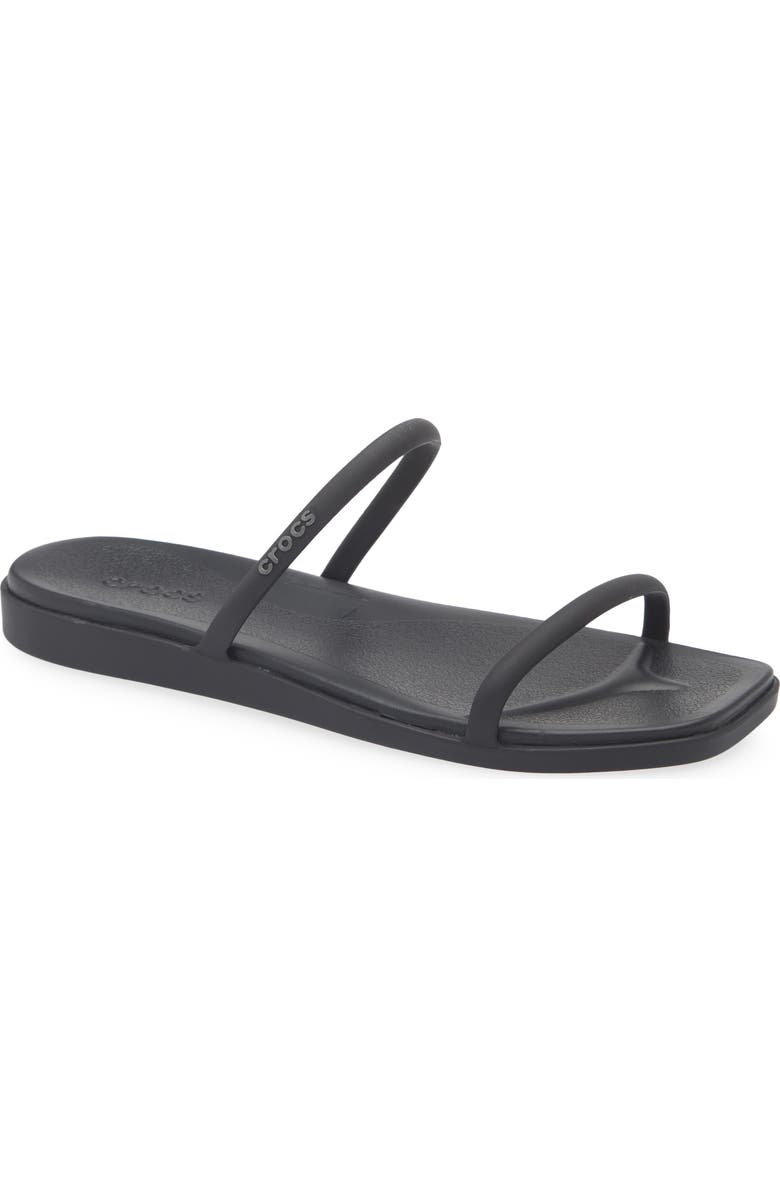CROCS Miami Slide Sandal, Main, color, Black