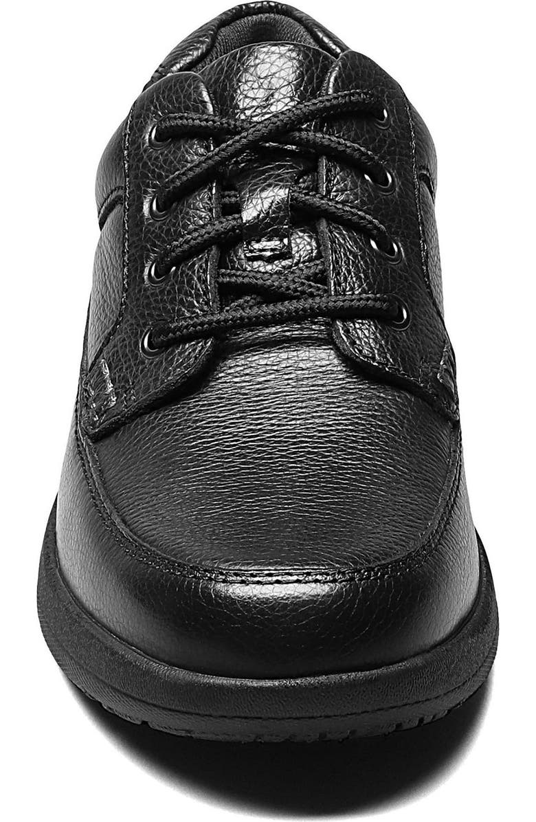 NUNN BUSH Cam Moc Toe Derby, Alternate, color, Black Tumble