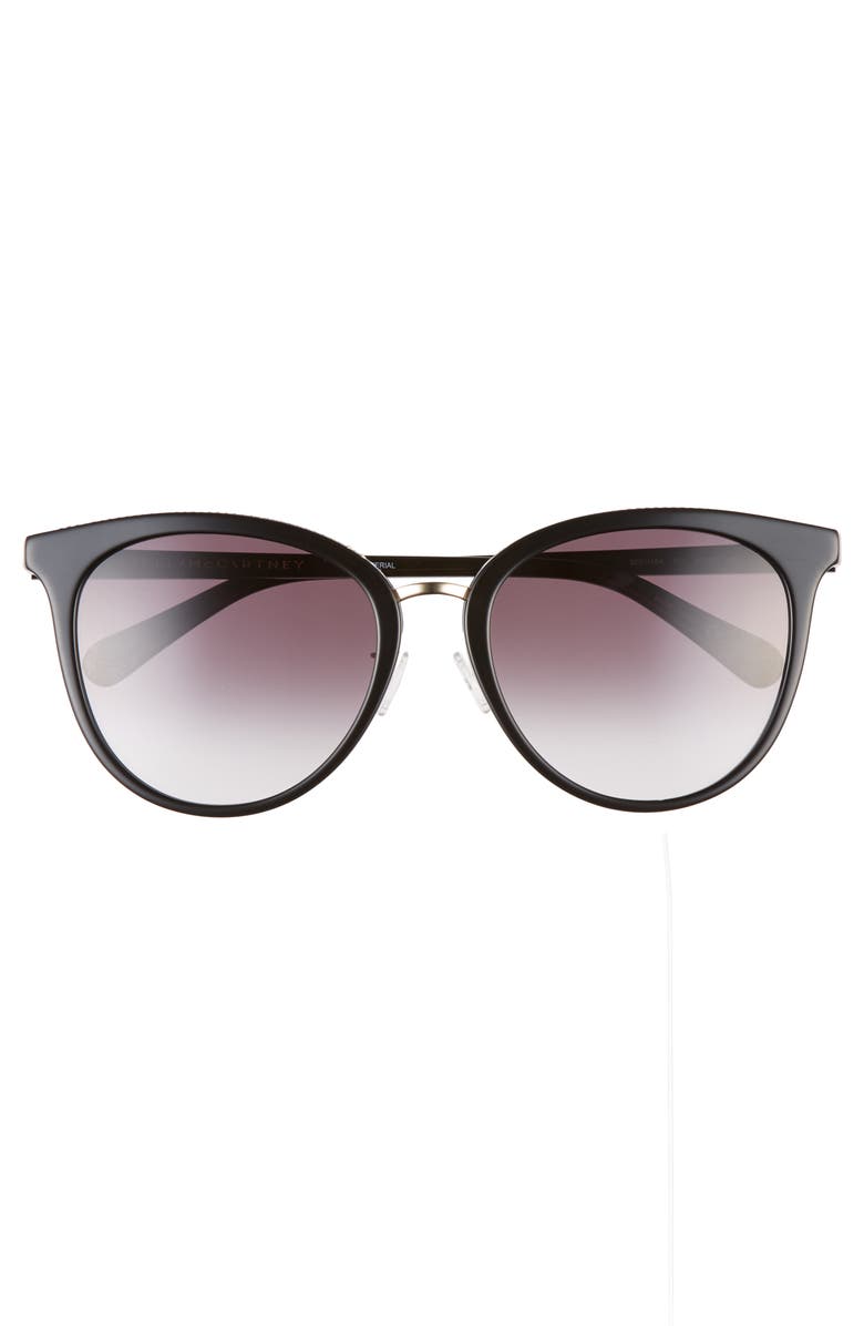 Stella McCartney 57mm Round Sunglasses, Alternate, color, 
