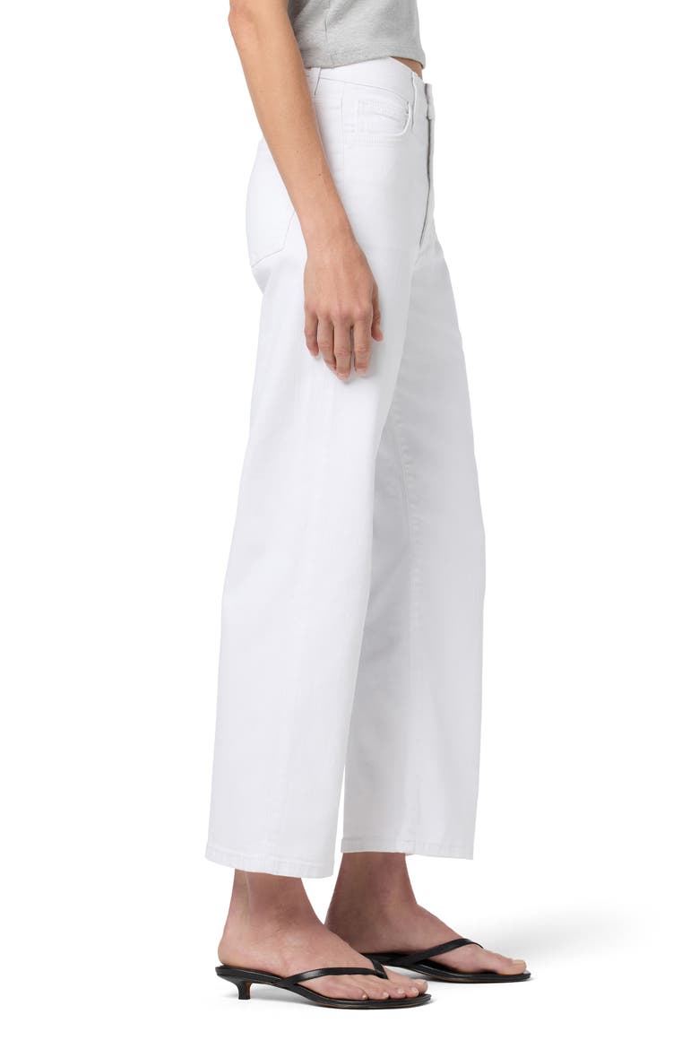 Crop Wide Leg Jeans, Alternate, color, WHITE