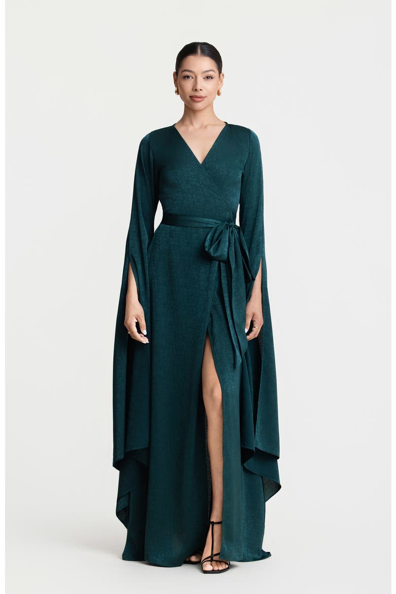 Maya Dress, Alternate, color, Ayel Forest