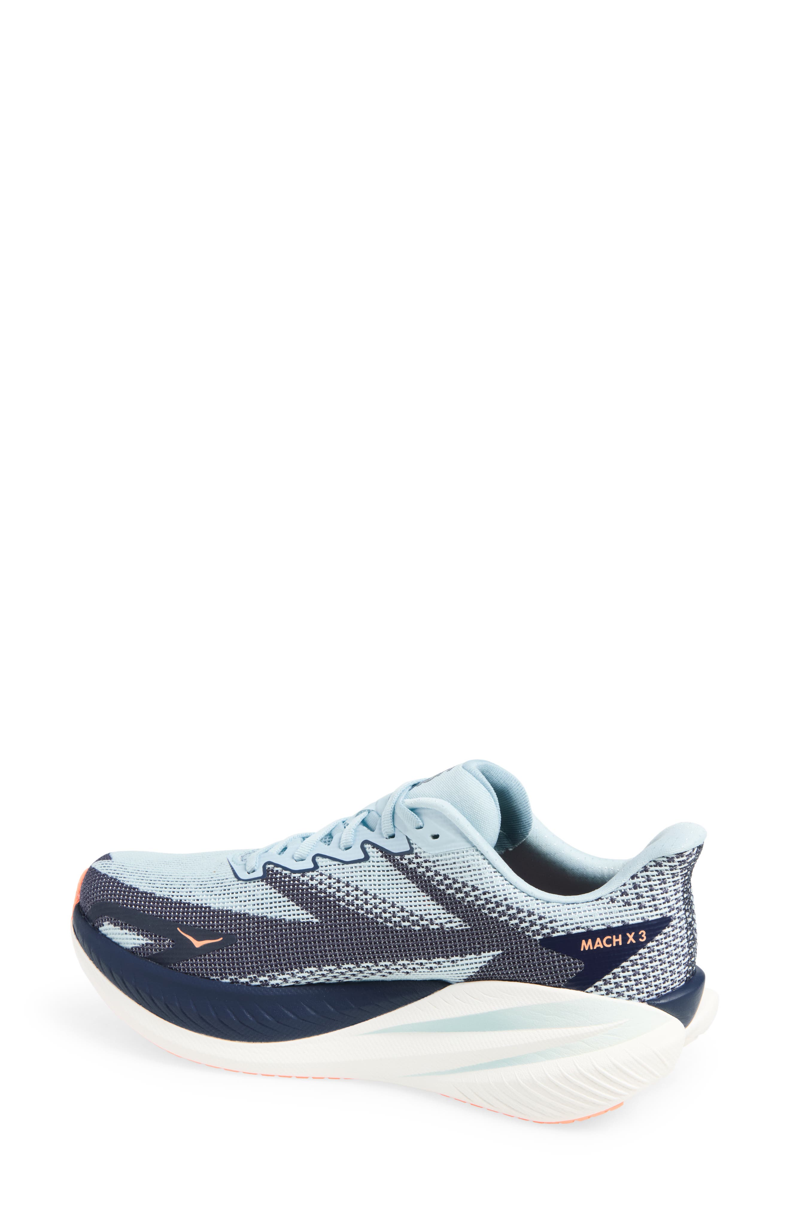 Mach X 3 Running Shoe, Alternate, color, GLIMMERING BLUE / VARSITY NAVY
