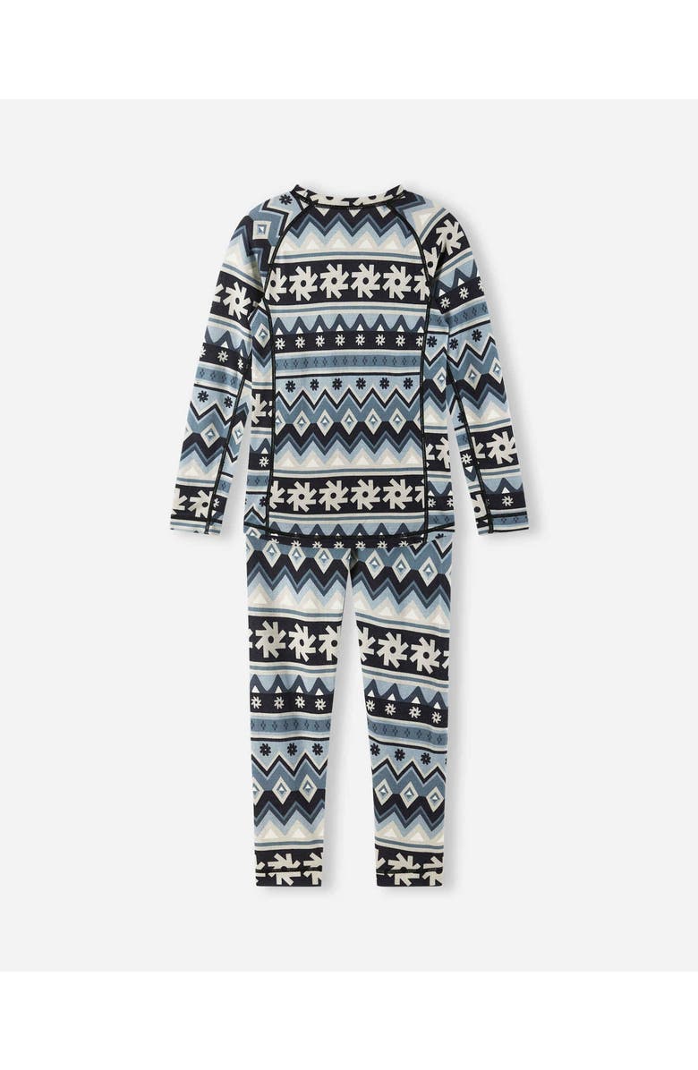 Reima Wool base layer set, Taitoa, Alternate, color, Black