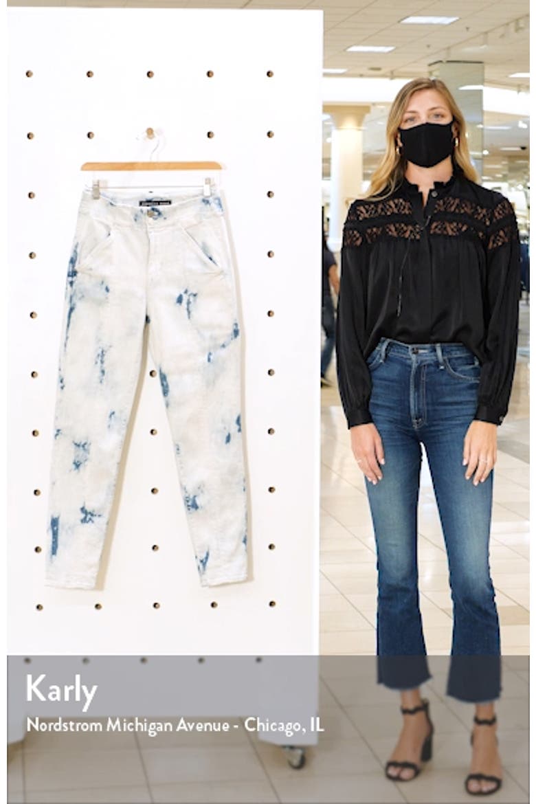 Kallie High Waist Acid Wash Straight Leg Jeans video