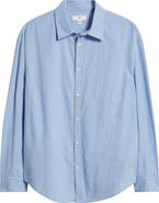 BP. Oversize Cotton Button-Up Shirt