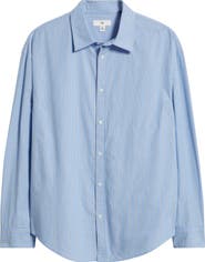 BP. Oversize Cotton Button-Up Shirt