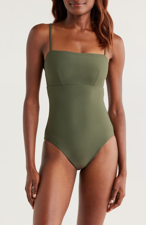 Bondi Born Aerin One-piece Swimsuit In Green