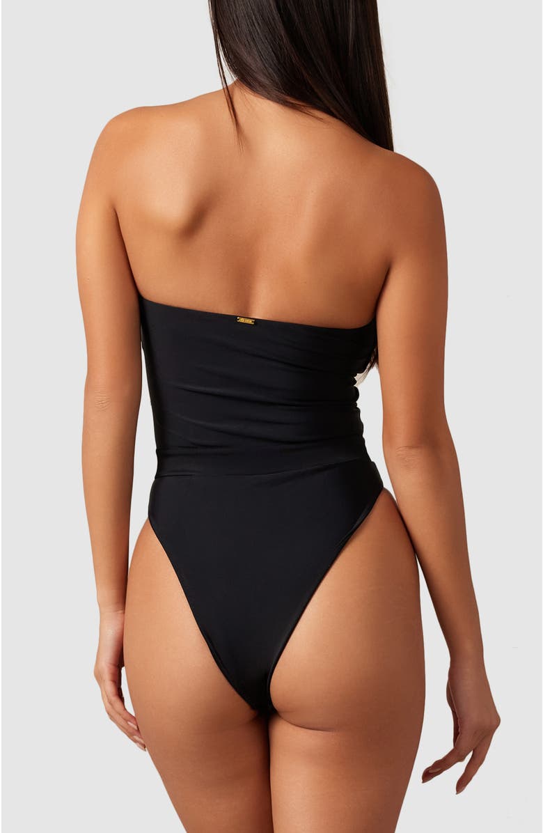 MBM Swim Zen One-Piece Swimsuit, Alternate, color, Black