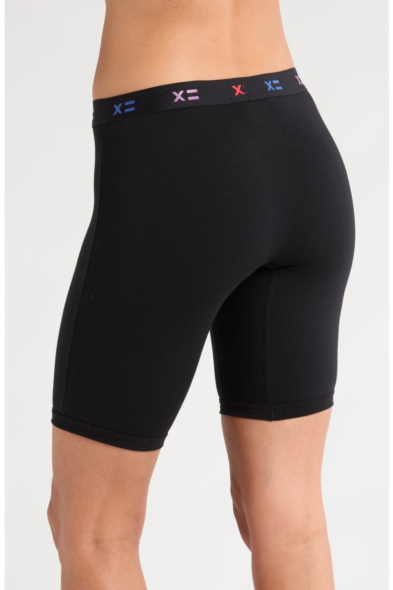Gender Inclusive 9-Inch Boxer Briefs, Alternate, color, BLACK X RAINBOW