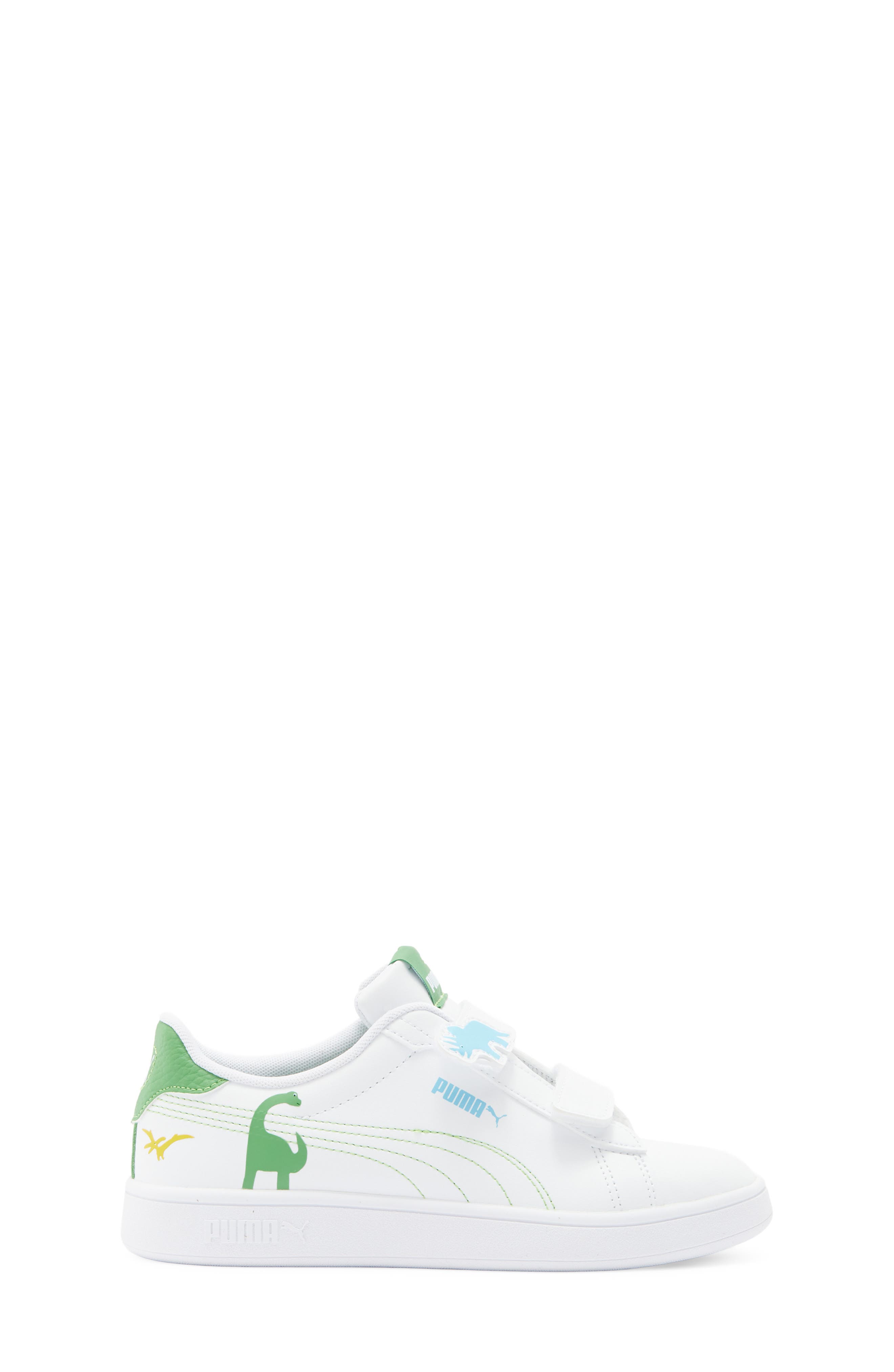 PUMA Kids' Smash 3.0 Sneakers, Alternate, color, Puma White/ Green Fruit/ Blue