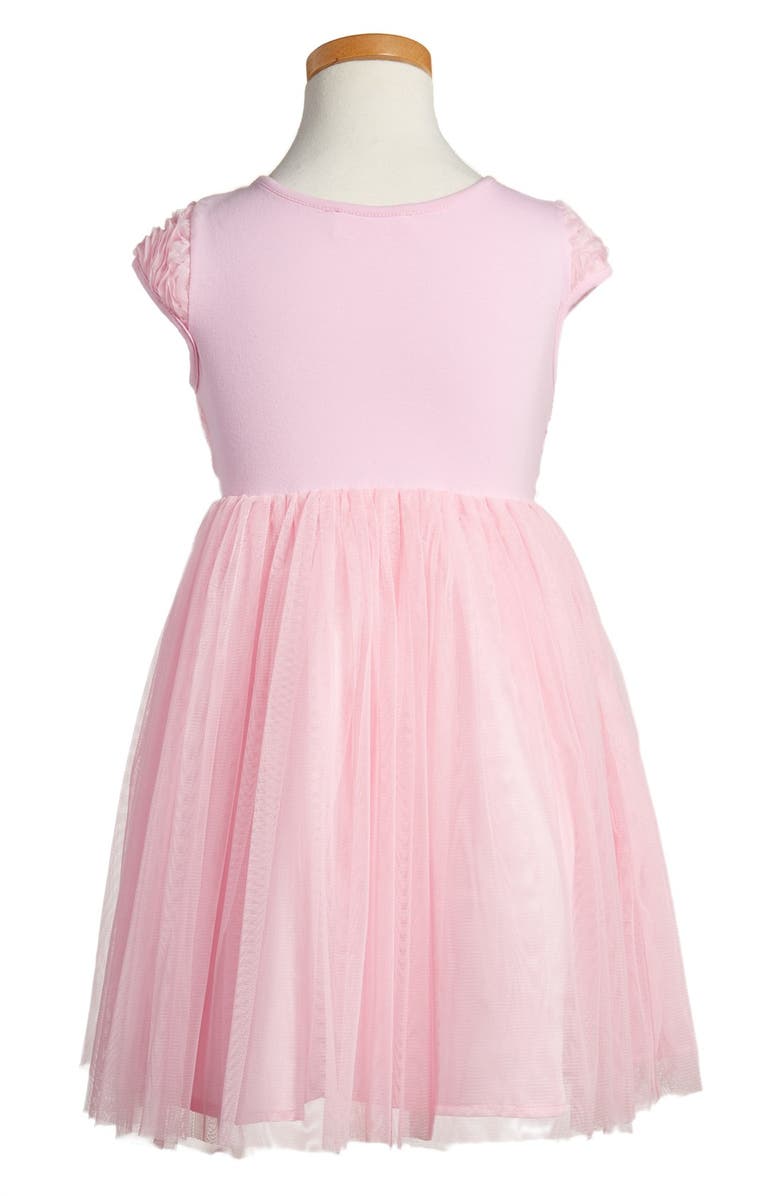 Popatu Ribbon Rosette Tulle Dress, Alternate, color, 