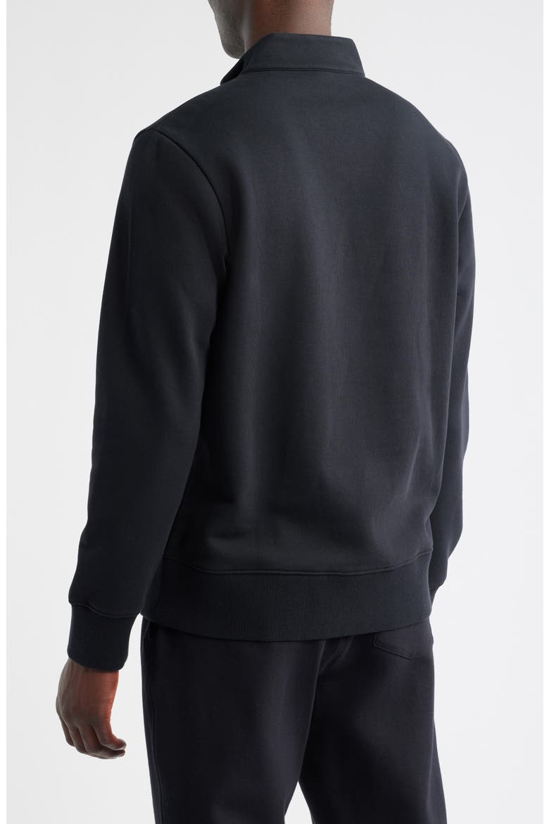 Vital Fleece Quarter Zip Pullover, Alternate, color, BLACK CAVIAR