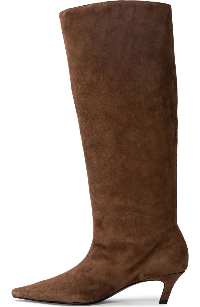 BLACK SUEDE STUDIO Stass Slouch Boot, Alternate, color, Brown