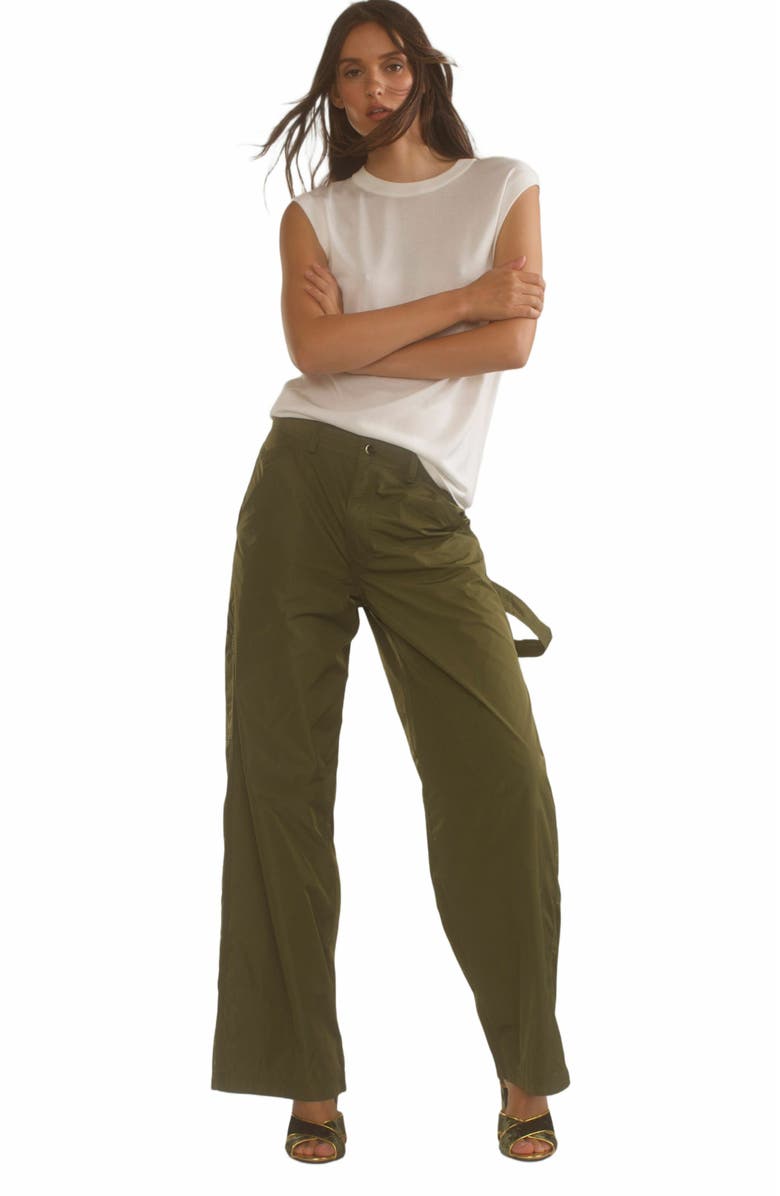 Cynthia Rowley PAINTER PANTS, Alternate, color, 