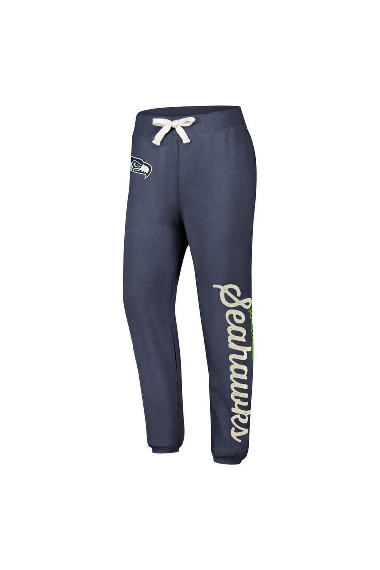 Women's G-III 4Her by Carl Banks College Navy Seattle Seahawks Scrimmage Fleece Pants, Alternate, color, Navy