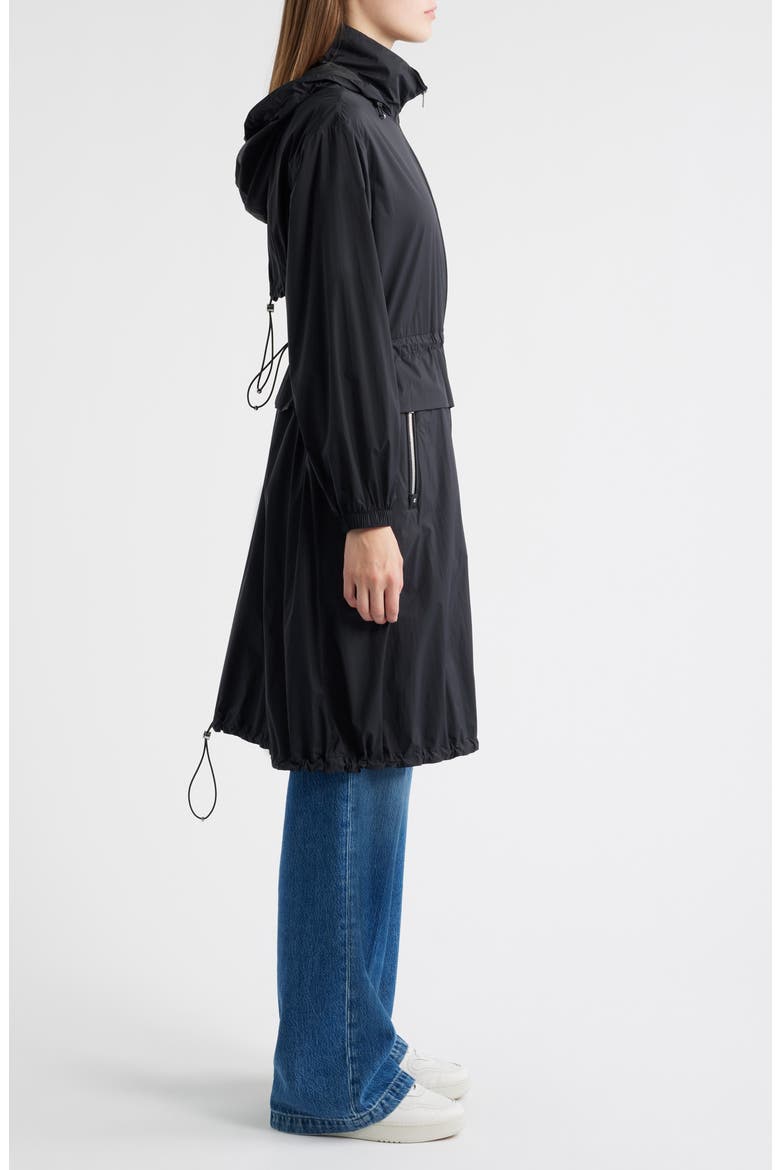 Rachelle Water Repellent UV Protection Jacket, Alternate, color, BLACK