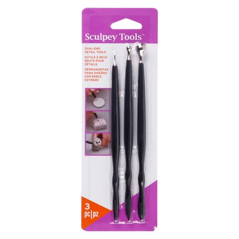 Dual End Detail Tools 3Pc Set Sculpting Tools
