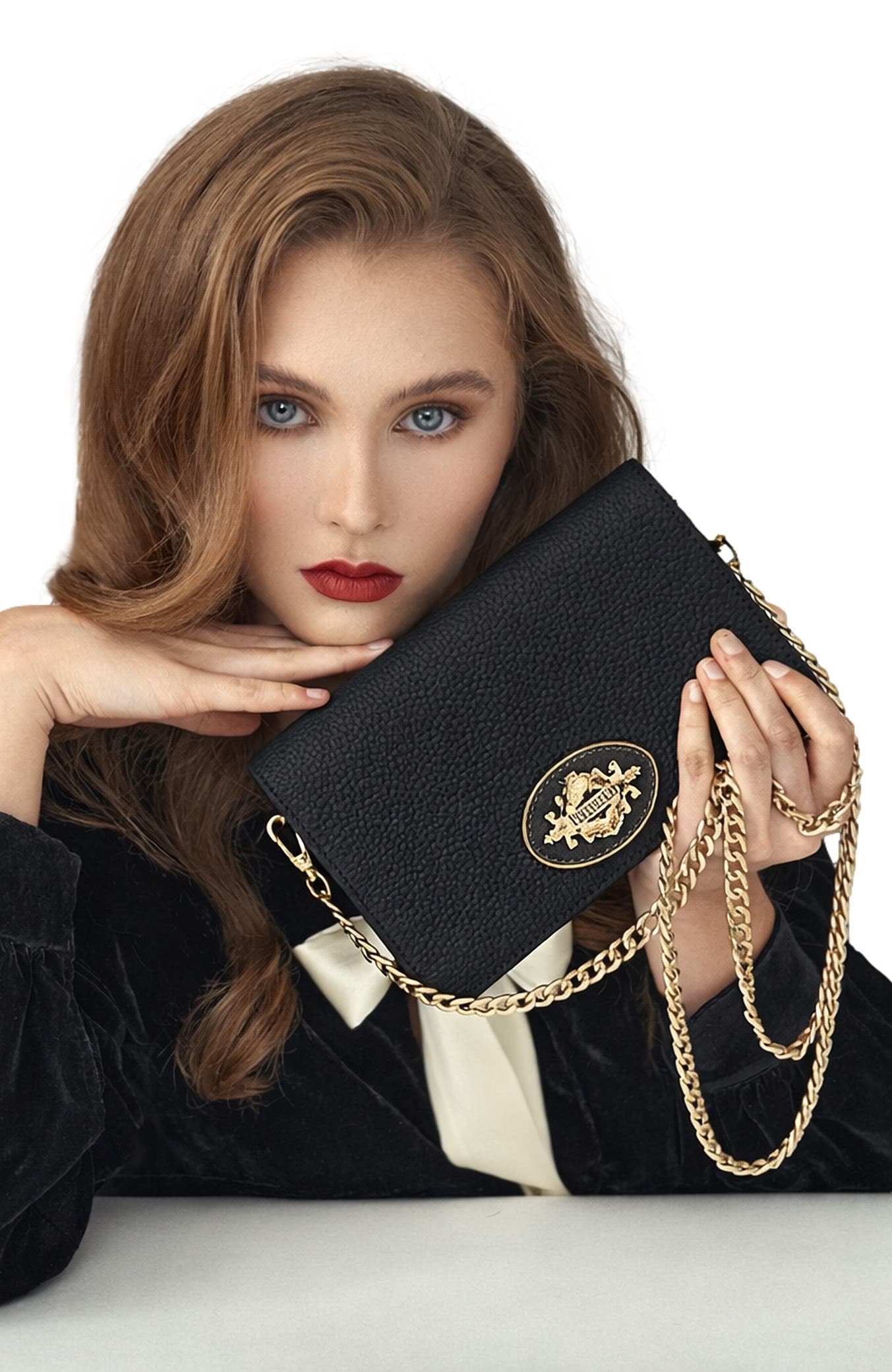 Pepperton Collection St. Laurence Small Crossbody, Alternate, color, Onyx