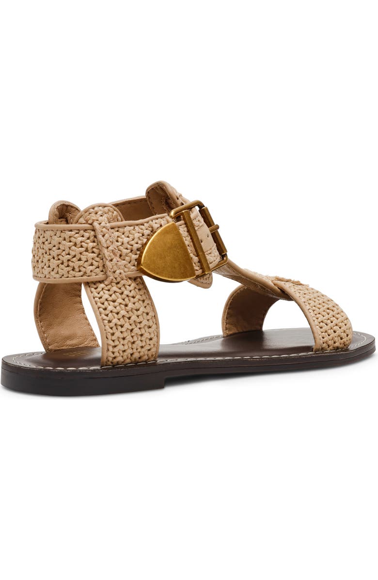 Steve Madden Brazinn Gladiator Sandal, Alternate, color, Nat Raffia