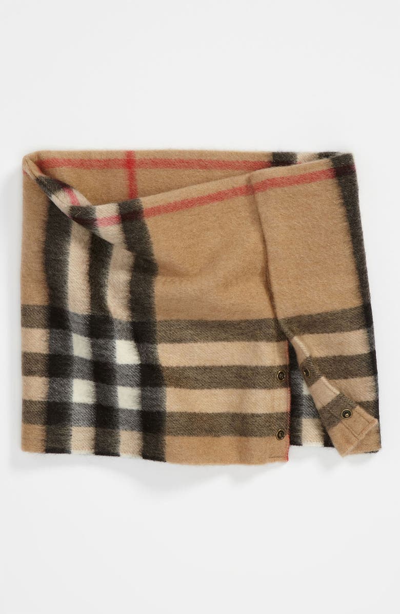 Burberry 'House Check' Cashmere Snood, Main, color, 