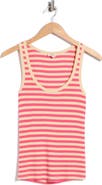 Faherty Featherweight Freestyle Stripe Rib Tank Top