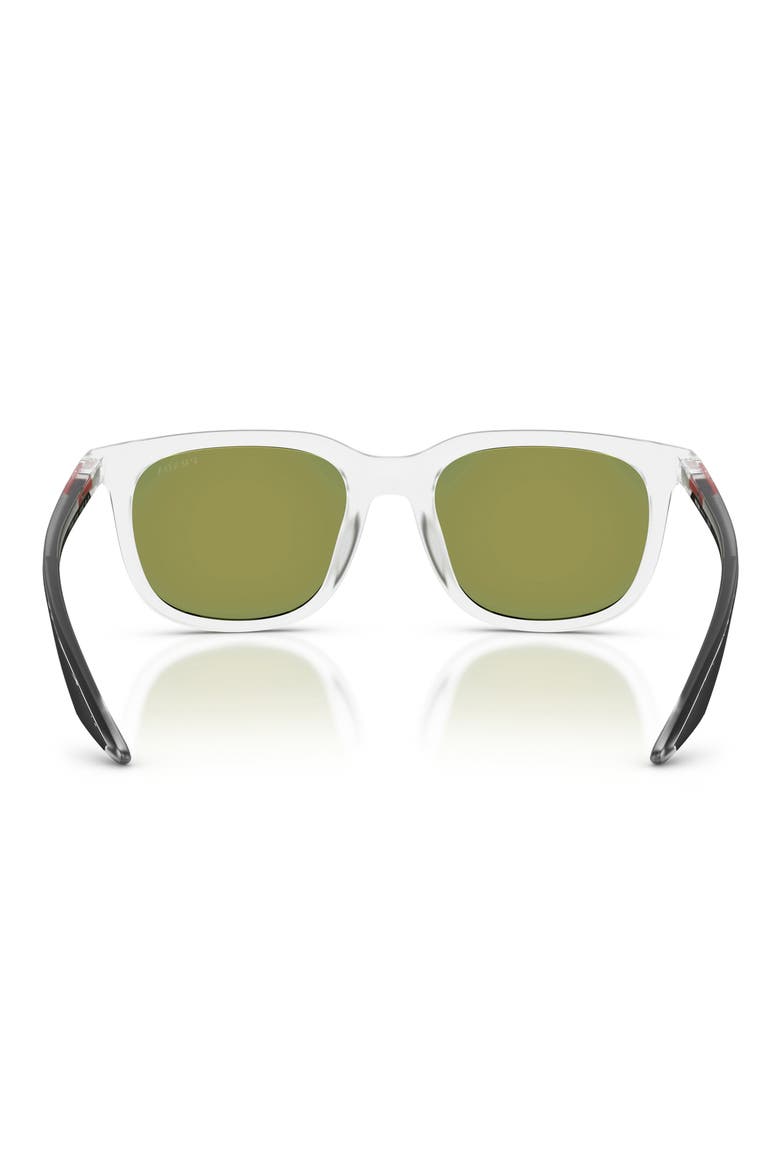 54mm Pillow Sunglasses, Alternate, color, MATTE / DARK GREY/ VIOLET