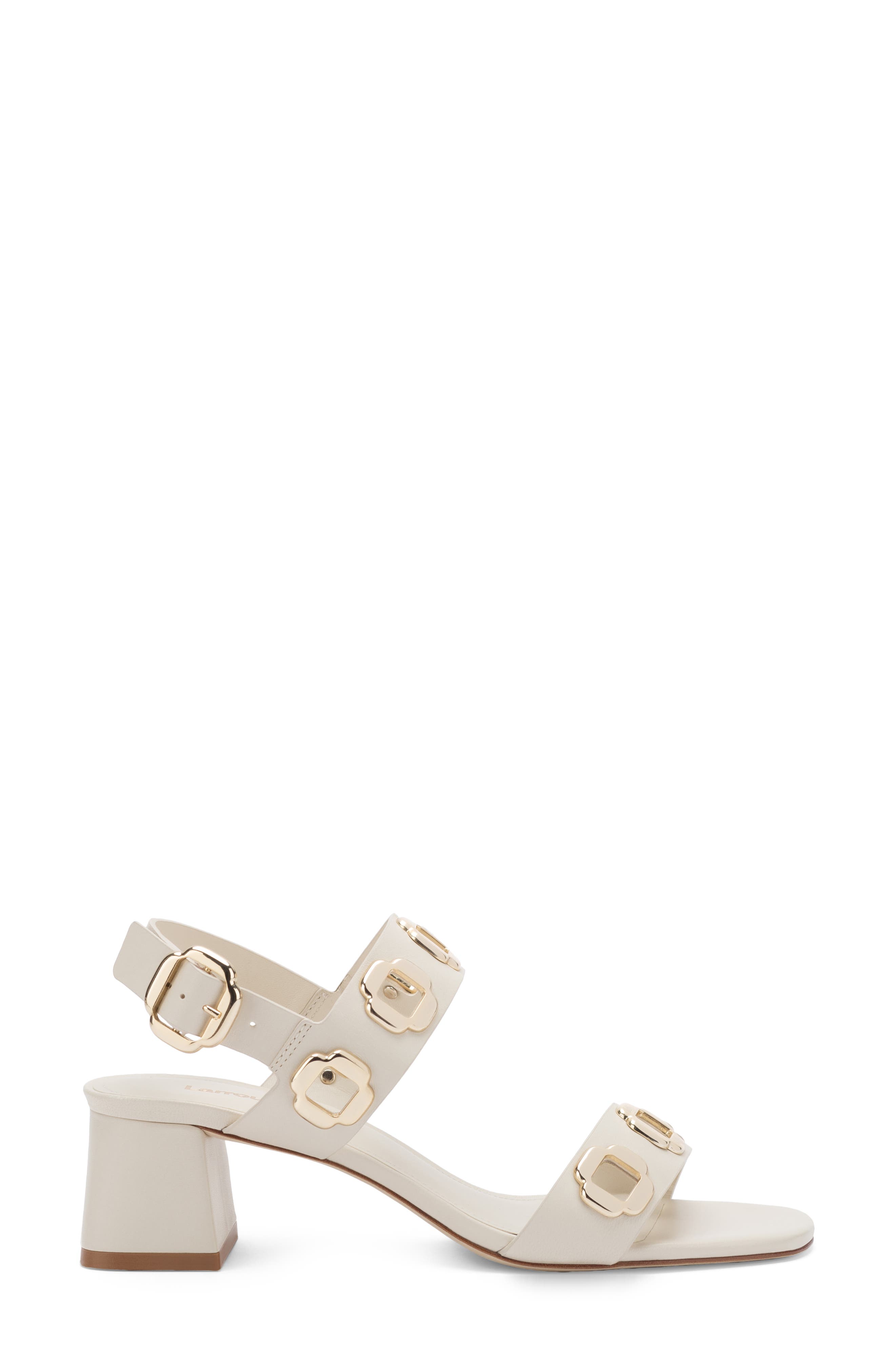 Milan Sandal, Alternate, color, IVORY