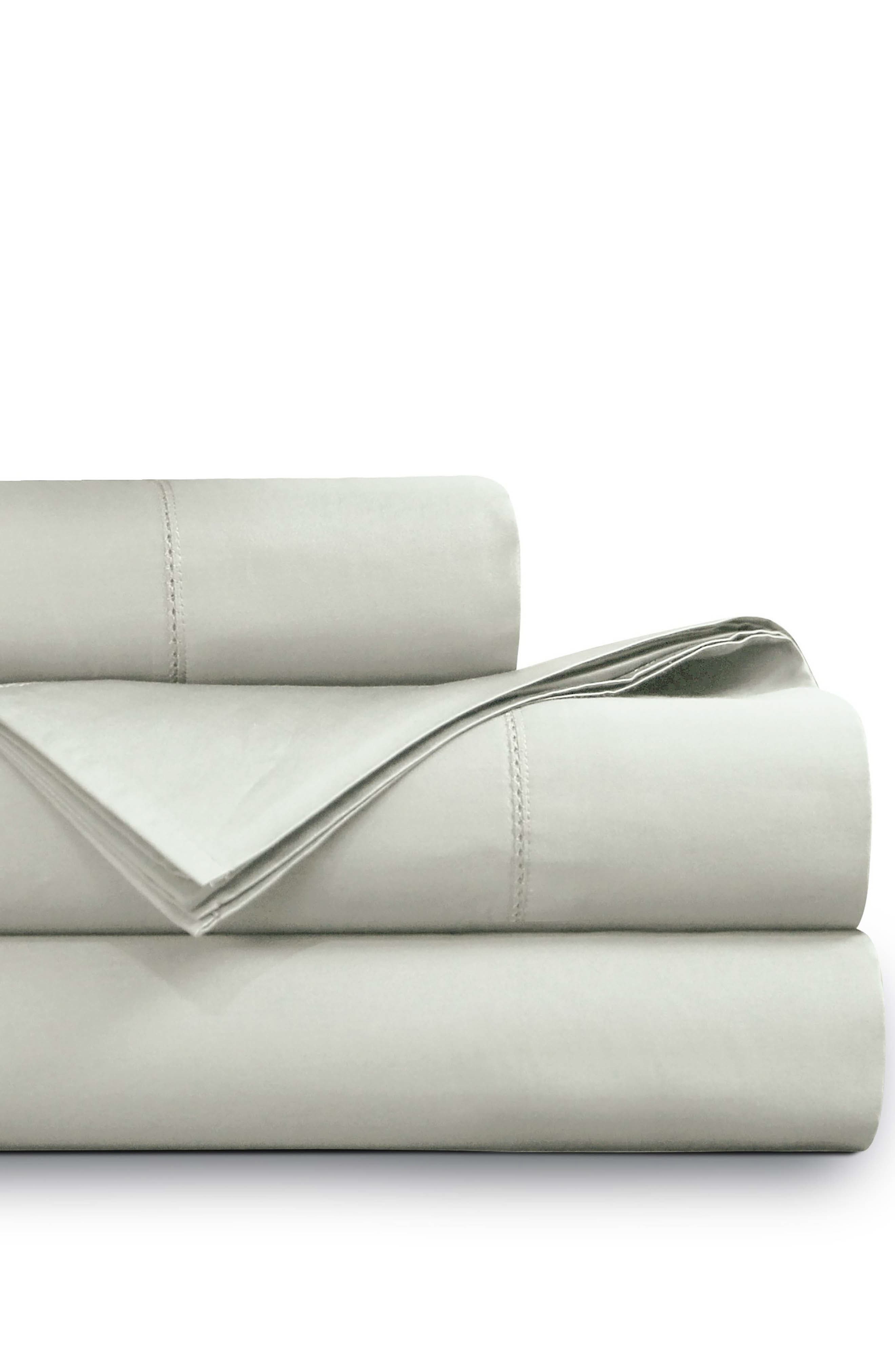 AZORES HOME Set of 2 Cotton Sateen Pillowcases