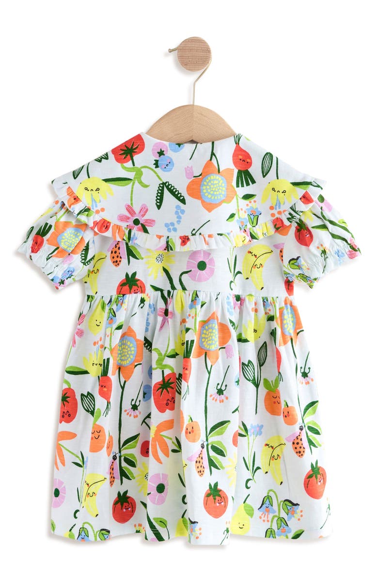 NEXT Kids' Floral Ruffle Party Dress, Alternate, color,