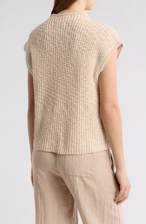 Design History Slub Vest In Dune