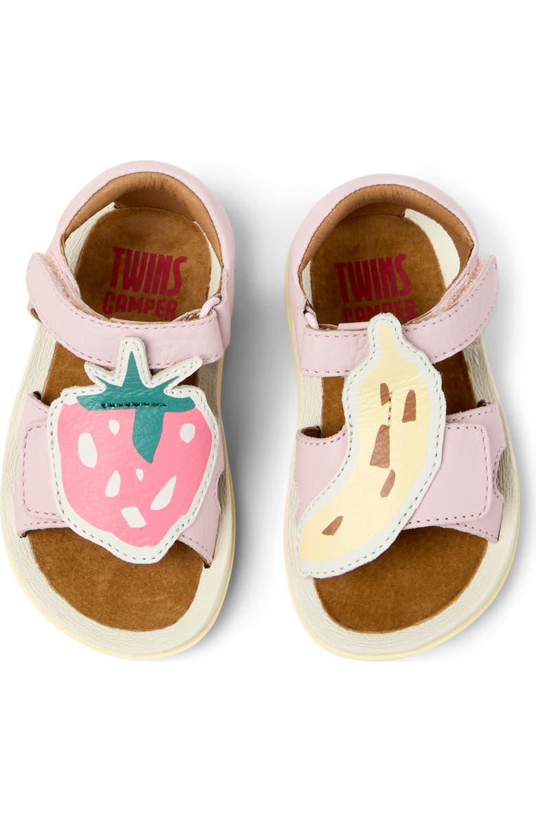 Camper Kids' Bicho Twins Mismatch Sandal, Alternate, color, Multi - Light Pink