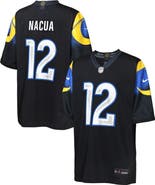 Nike Youth Nike Puka Nacua Midnight Blue Los Angeles Rams 2025 Rivalries Collection Game Jersey
