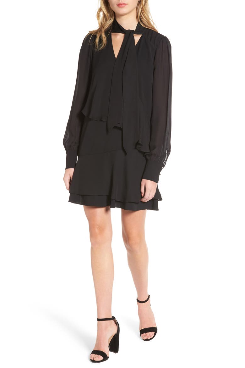 Kenji Shirtdress, Main, color, BLACK
