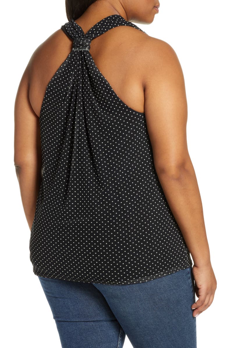 Loveappella Dot Mesh Tank, Alternate, color, 