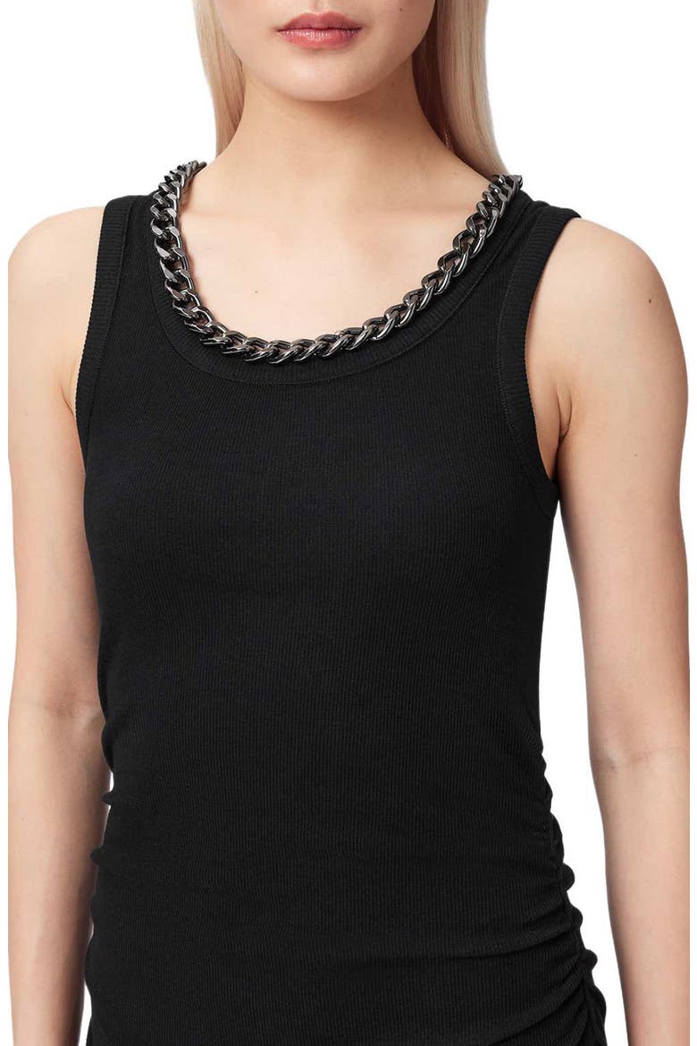 Lucy Sleeveless Body-Con Dress, Alternate, color, BLACK