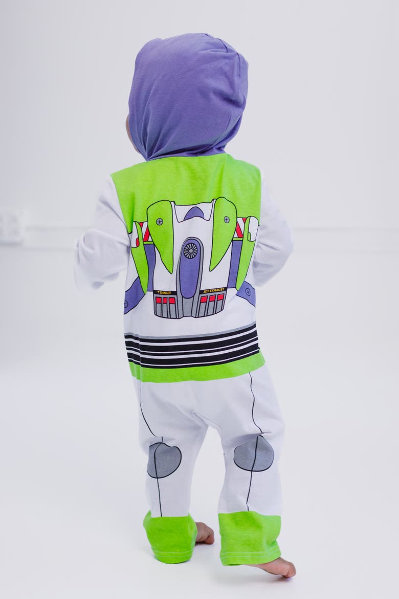 Toy Story Buzz Lightyear Cosplay Hooded One Piece, Alternate, color, Buzz Lightyear Green