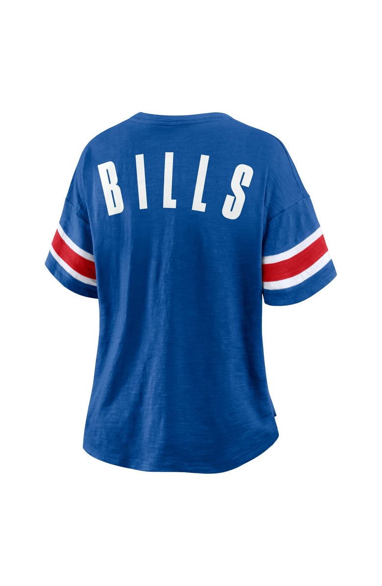 FANATICS Women's Fanatics Royal Buffalo Bills Redzone Curl Route T-Shirt, Alternate, color, Royal