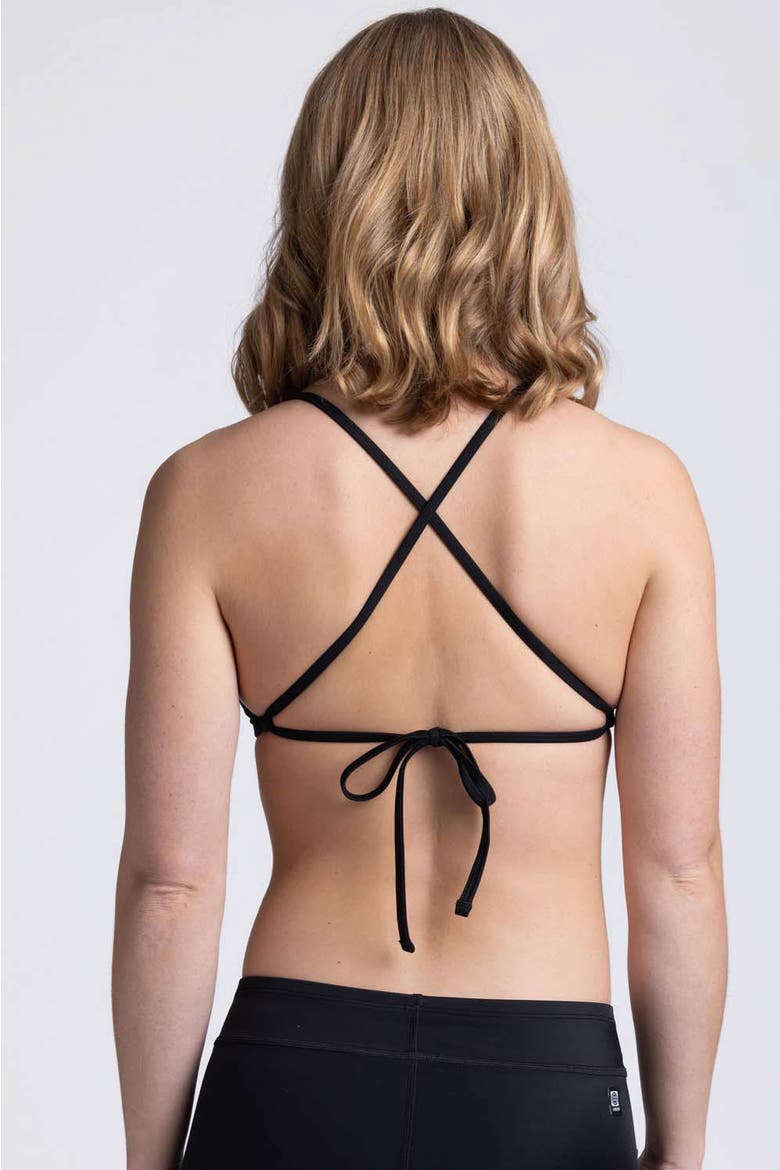 Lily Bikini Top, Alternate, color, Black