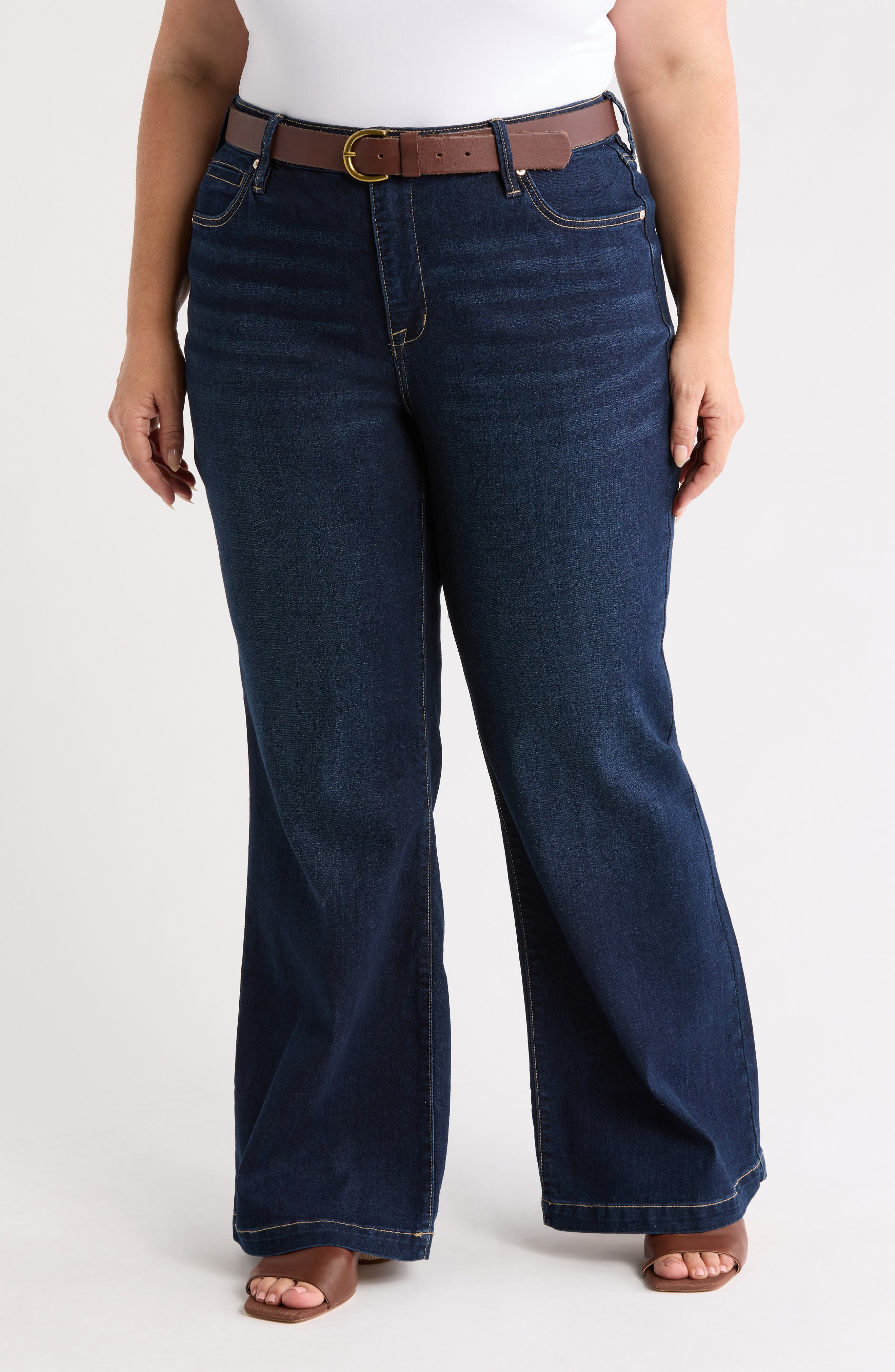 Seven7 Bella Wide Leg Jeans
