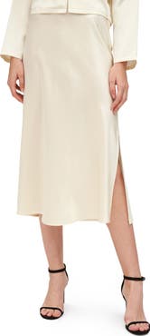 Lilysilk Women's Minimalist Aesthetic Silk Poppy Skirt