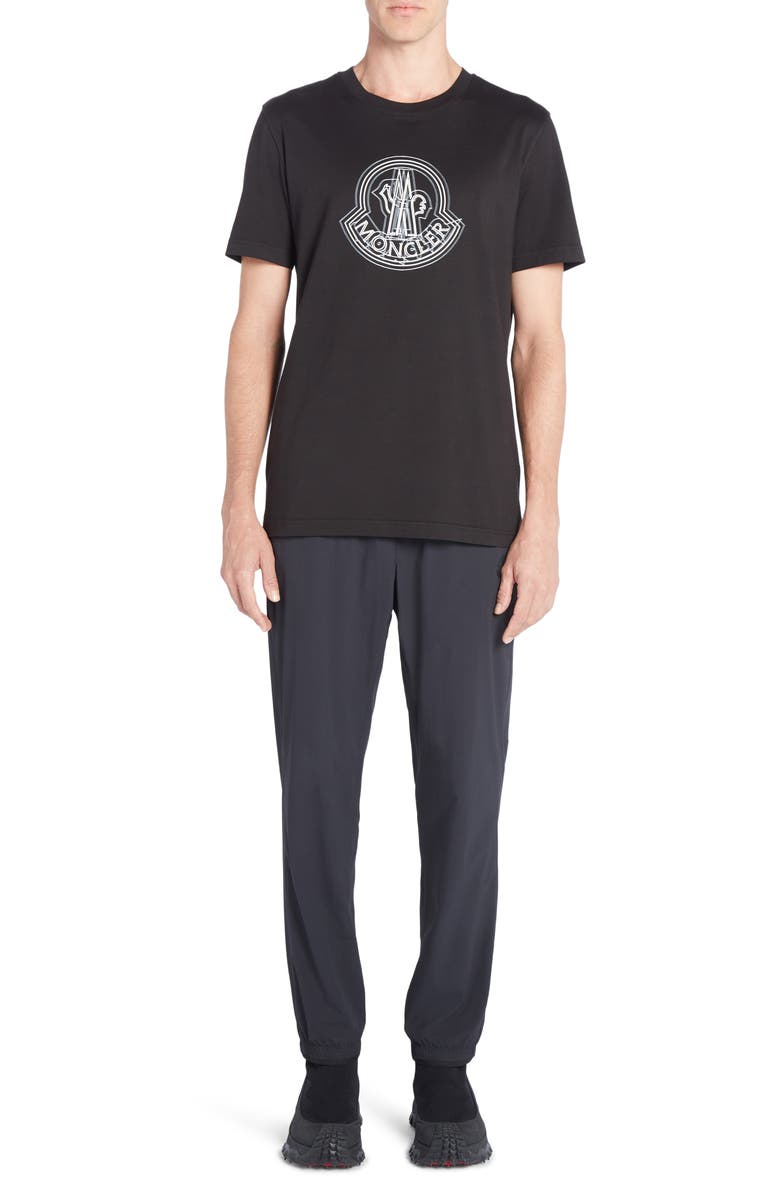 Moncler Logo Graphic T-Shirt, Alternate, color,